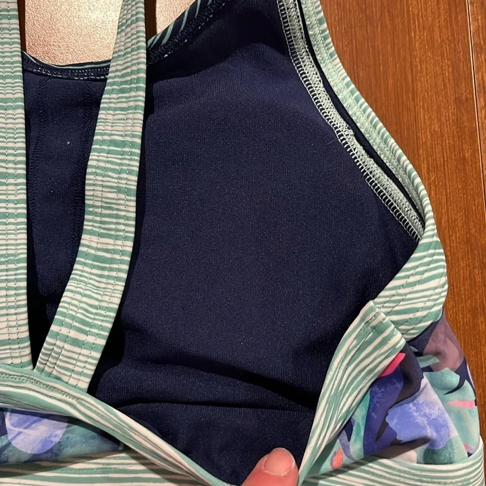NWT Athleta Girl Surfs up bikini top  & matching bottoms Sz XL/14.